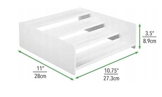 Plastikowa półka do przechowywania