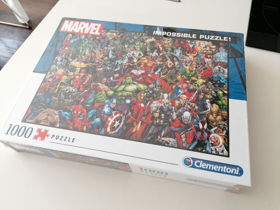 "Impossible" Puzzle Marvel Clementoni 1000 peças **NOVO**