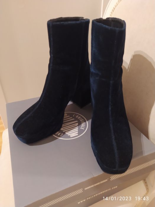 Botas Zara azuis