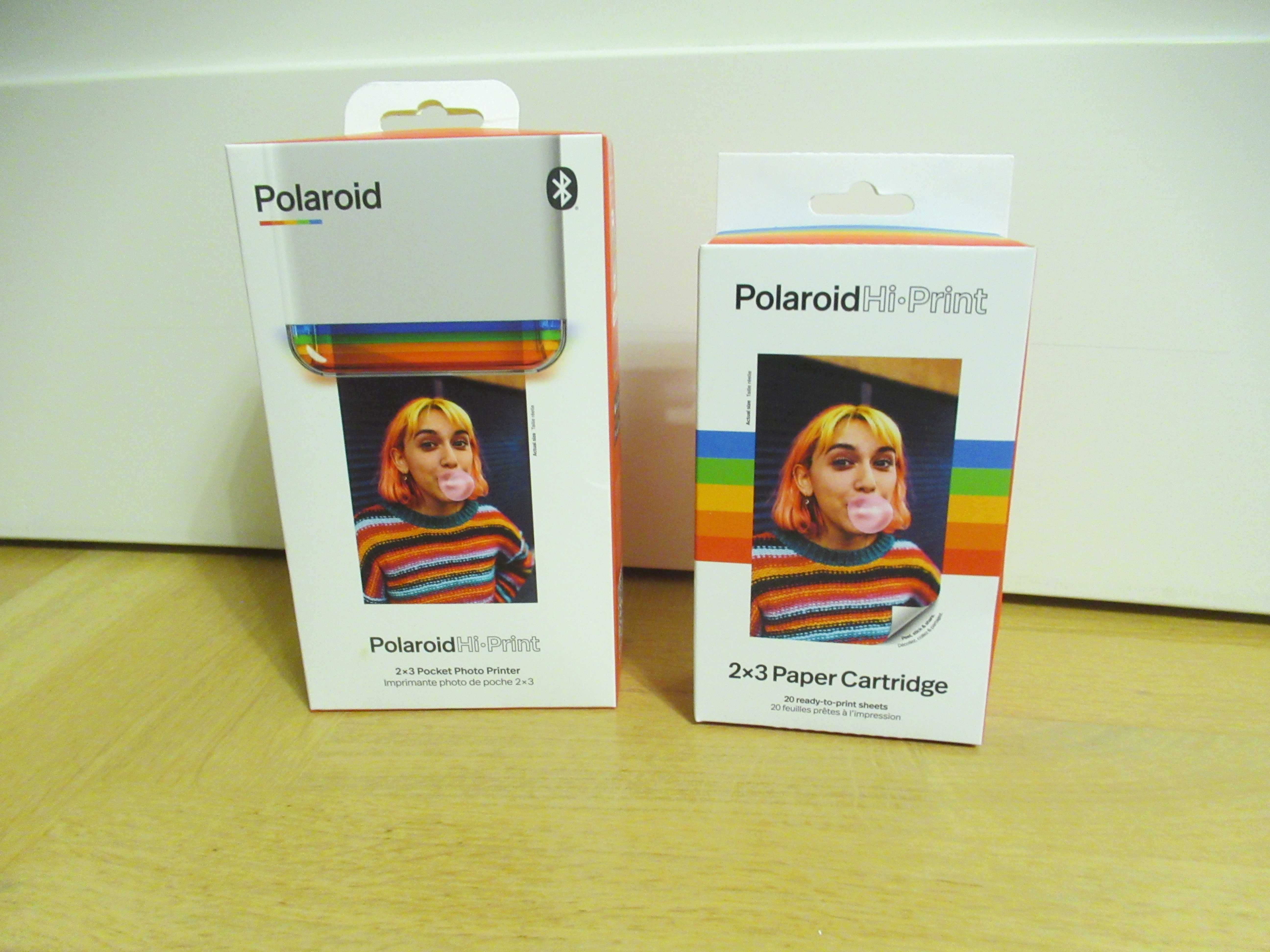 Polaroid Hi Print drukarka + papier 20 sztuk nowa