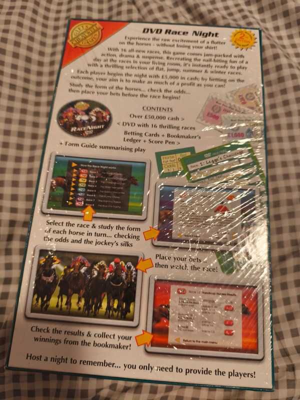 Gra DVD RaceNight NOS Nowa BigBox