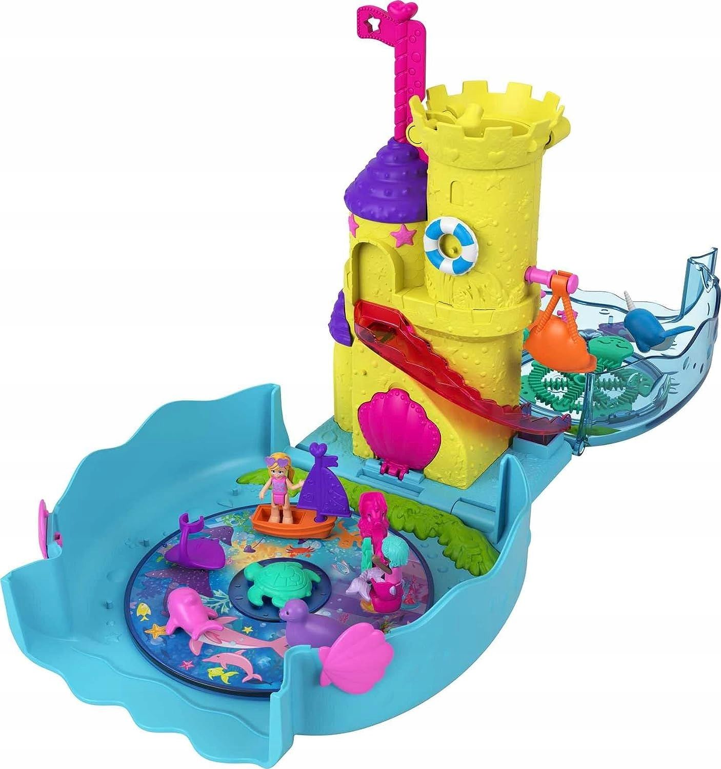 mattel polly pocket bąbelkowe akwarium hhh51