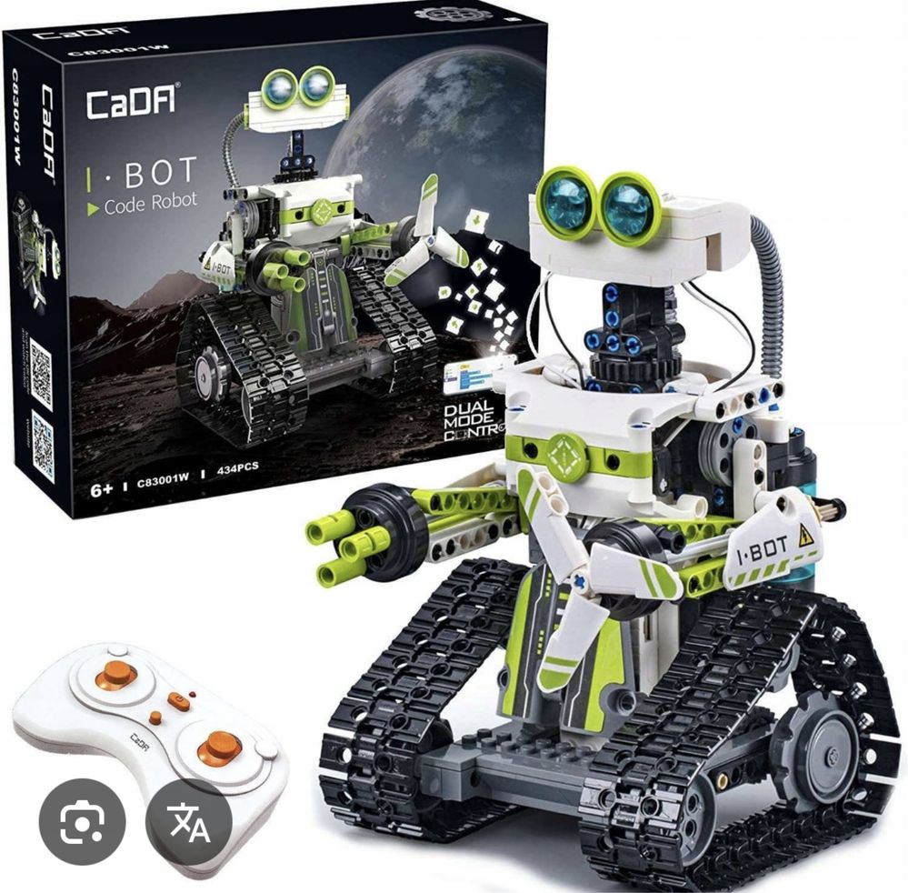 Cada Robot sterowany zdalnie klocki ibot code robot zabawka