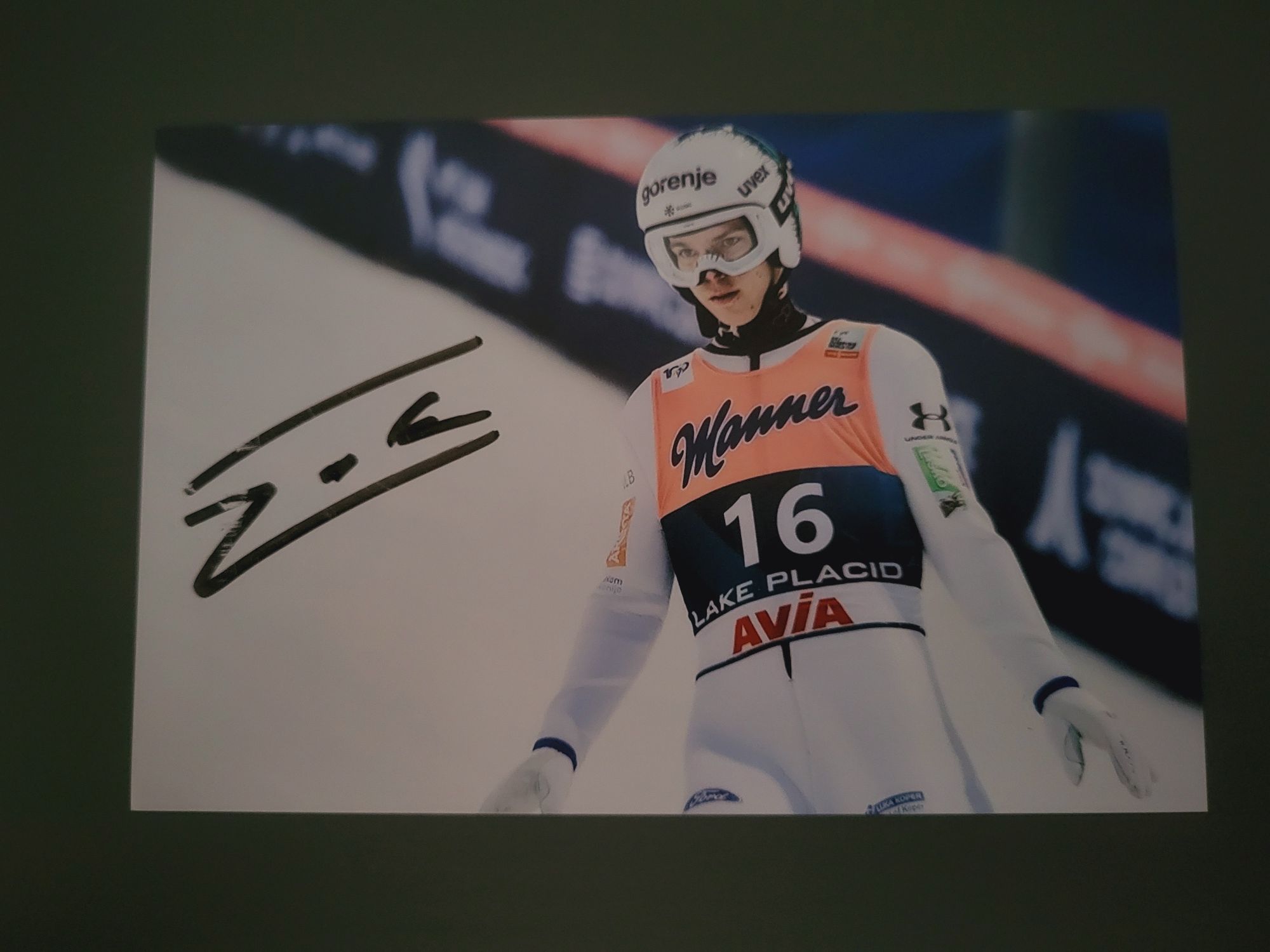 Zak Mogel autograf skoki narciarskie