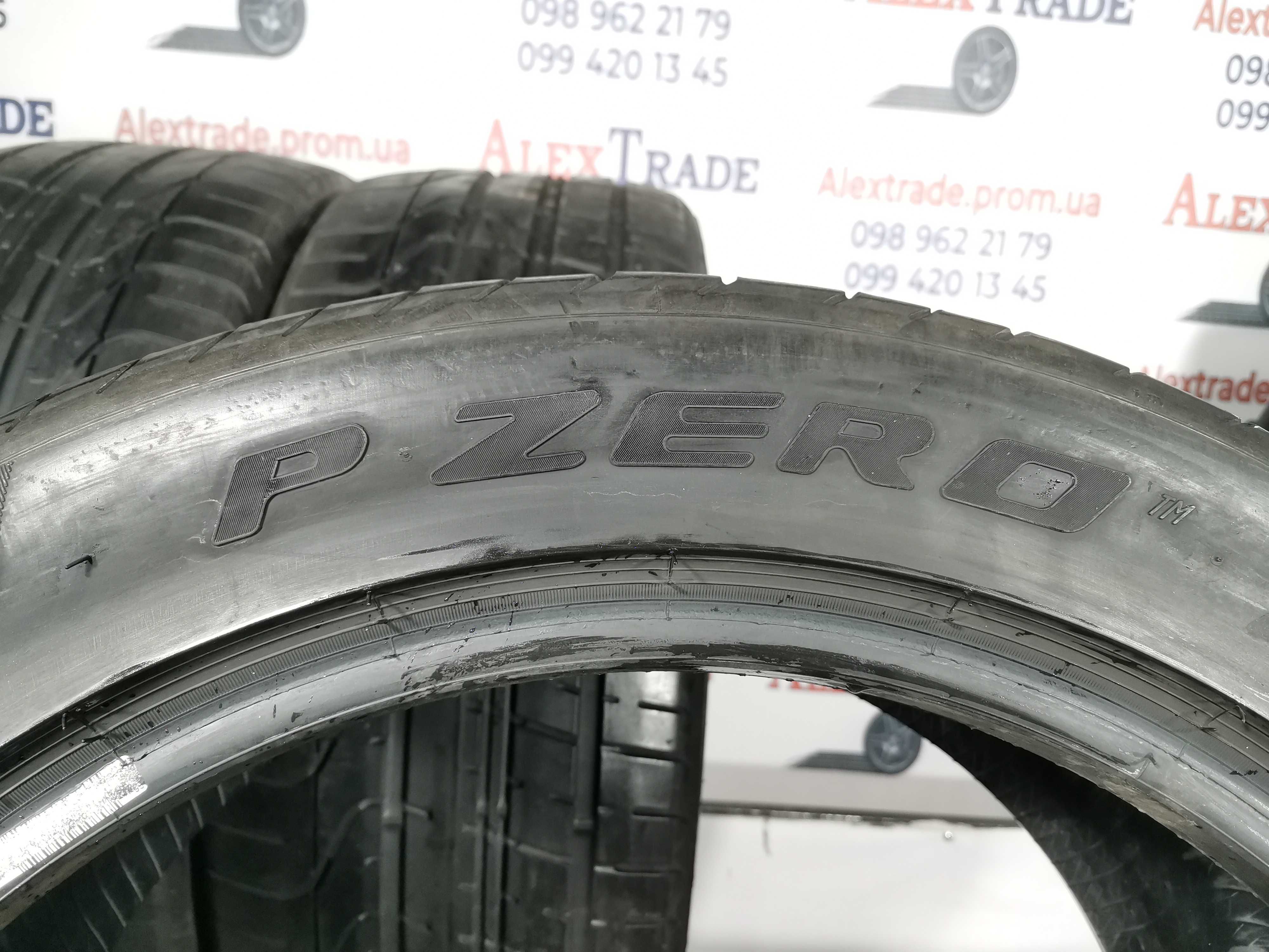 4 шт. 255/45 R19 Pirelli P Zero літні шини бу
