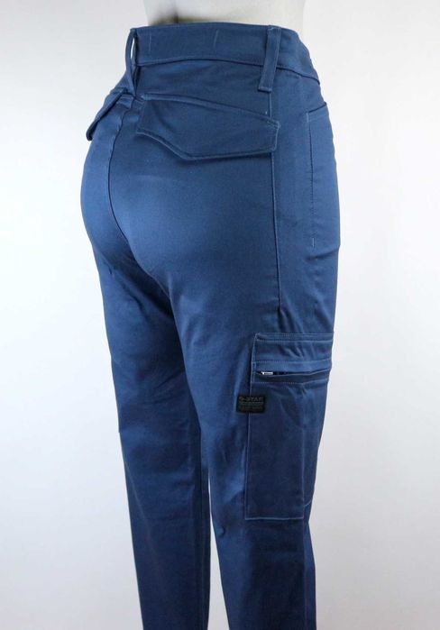 G-Star Slim Cargo spodnie bojówki W26 L32 pas 2 x 36/37 cm