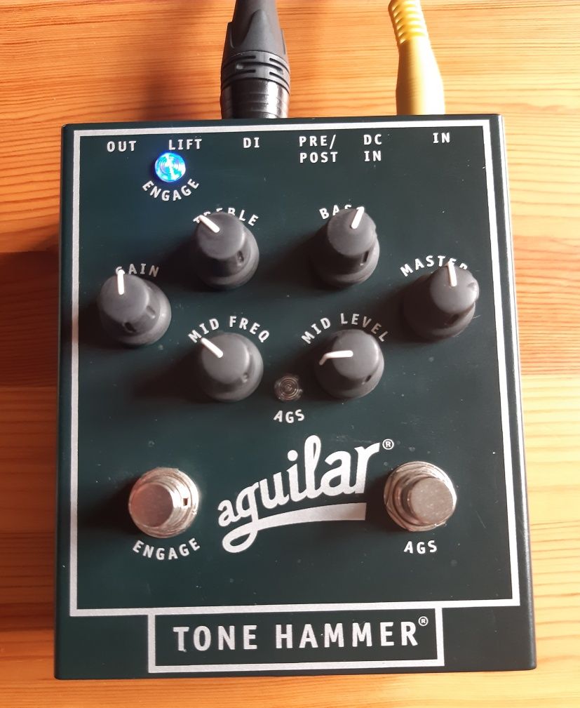 Aguilar tone hammer, preamp do basu, direct box, stan bdb