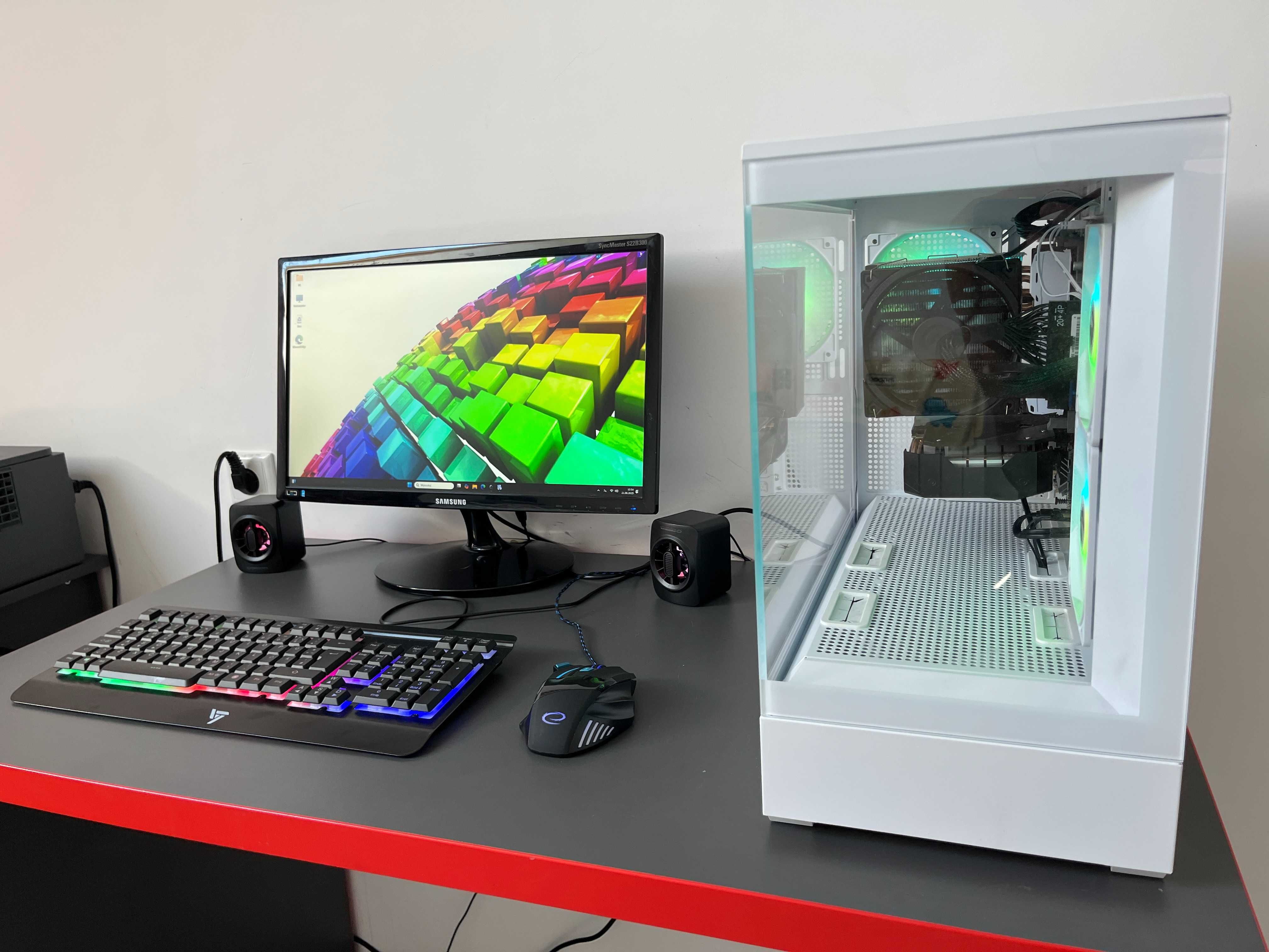 Komputer Gamingowy Gracz i5 11th 32GB DDR4 SSD 1,5 TB GTX 1650 Monitor
