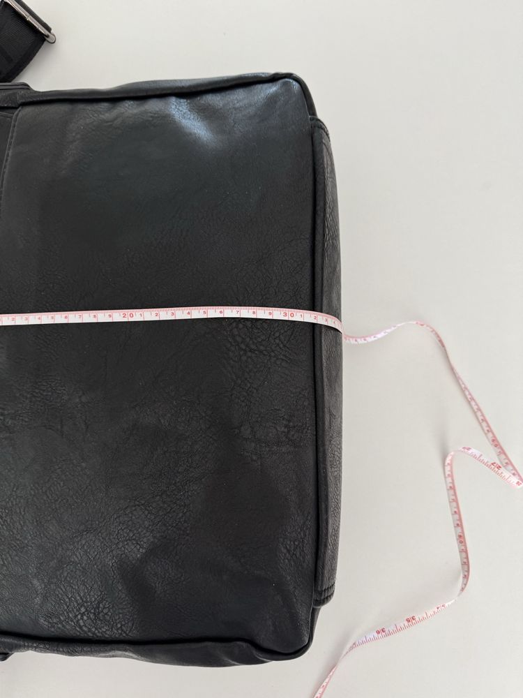 Lanetti męska elegancka torba do pracy, na laptopa, na ramię