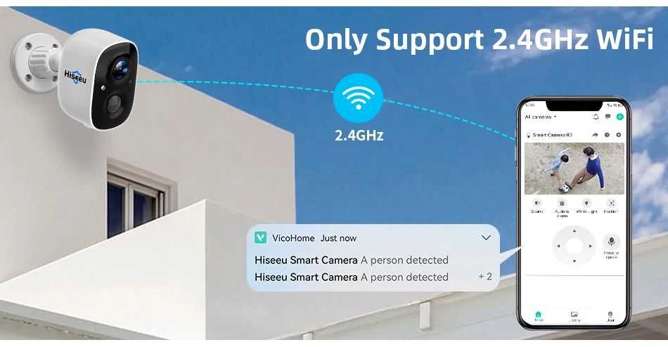 Câmara Vídeo Vigilância 1080p • Bateria • WIFI • APP • Tuya Smart Life