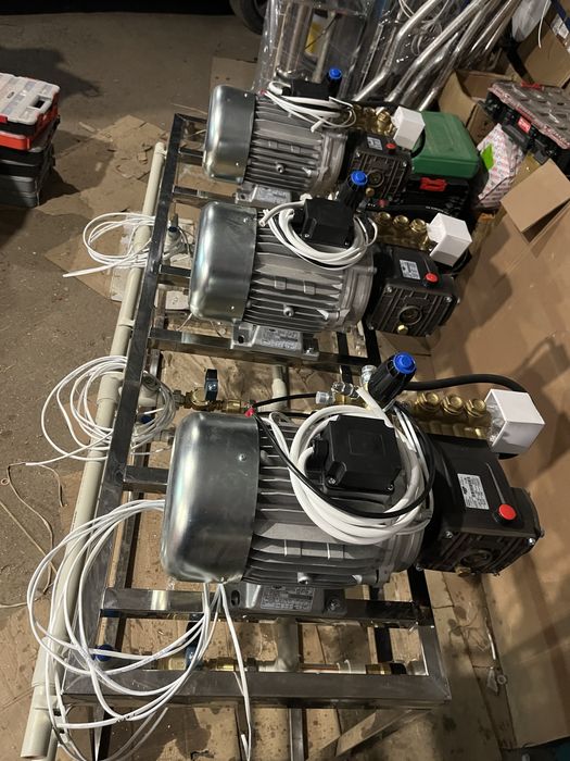 Обладнання для автомийок самообслуговування