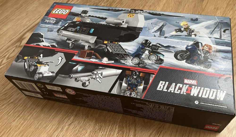 Lego 76162 - Marvel Black Widows Helicopter Chase