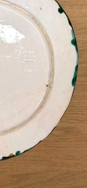 Prato em loiça tradicional de Caldas da Rainha, Lagosta