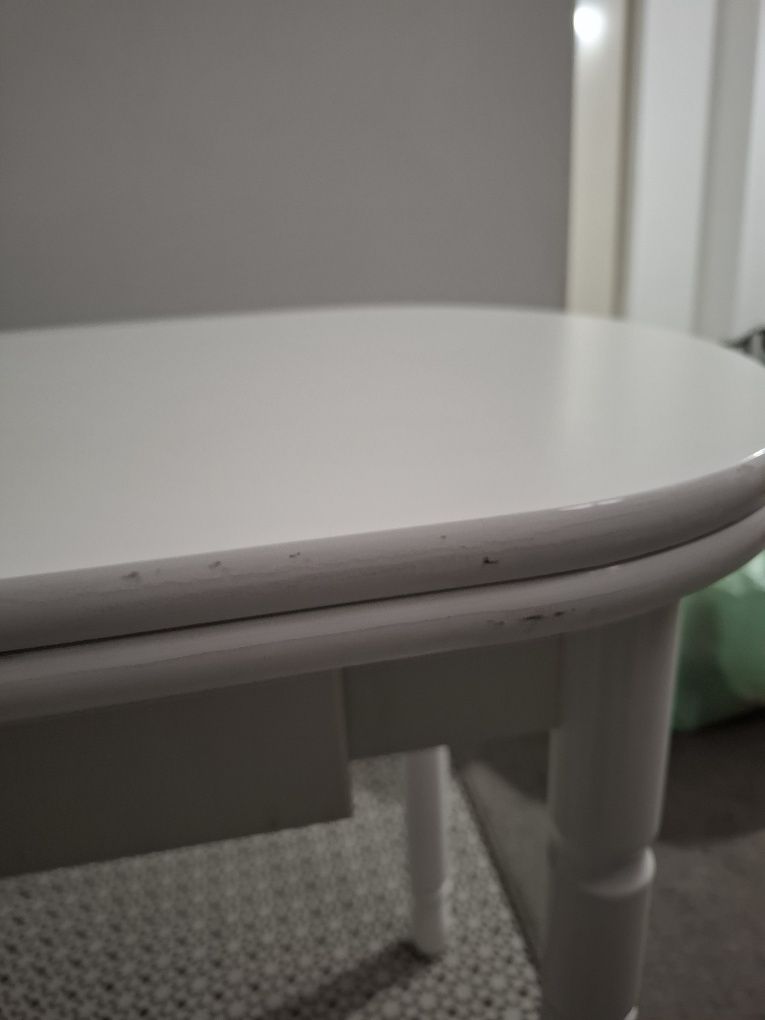 Mesa de madeira extensível