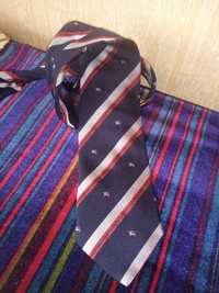 Краватка Burberry, шовк, вінтаж