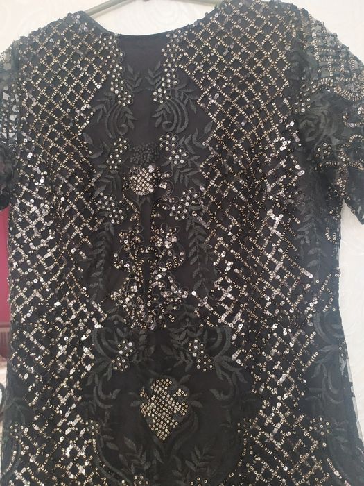 Роскошное платье с пайетками нарядное праздничное сукня святкова