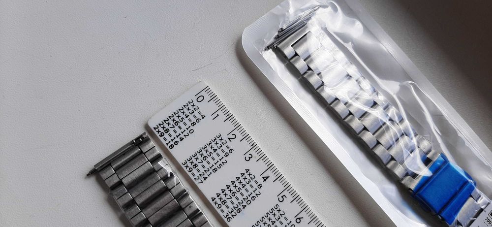 Ремешок браслет для часов 20 и 22 мм. Длина 18 см. Спрингбары