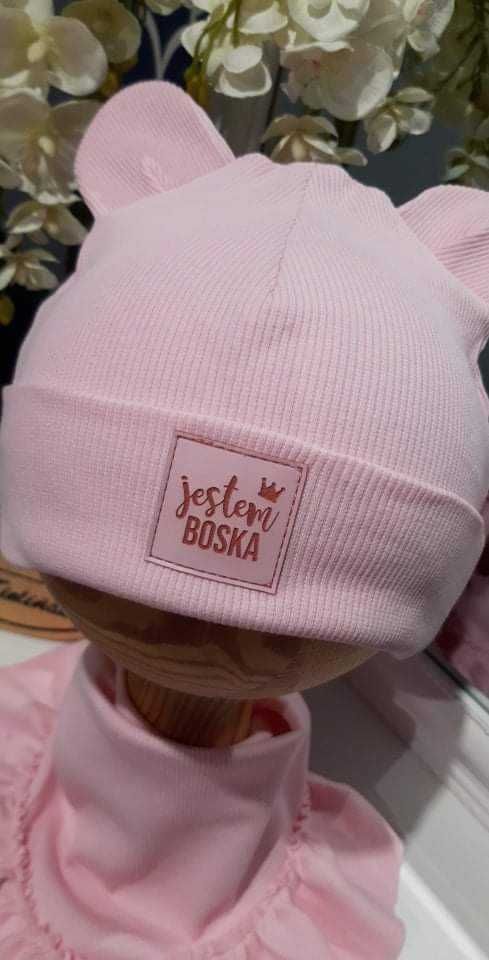 Czapka z uszkami i chusta