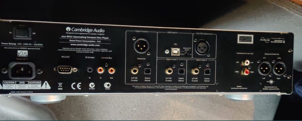 Odtwarzacz CD Azur 851C Cambridge Audio / Najlepszy