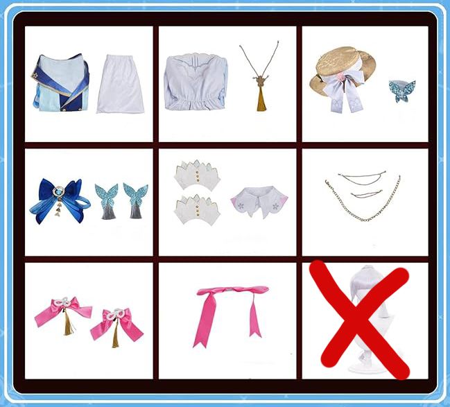 Damski Kostium Genshin Impact Kamisato Ayaka