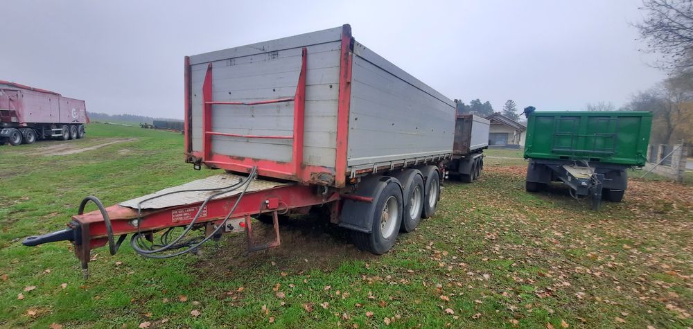Przyczepa 18.3t. 3 osiowa Nopa 24t 3 stronny wywrot kelberg wywrotka