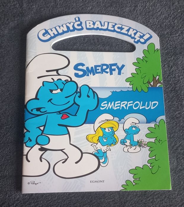 Książka dla dzieci Smerfy Smerfolud Chwyć bajeczkę