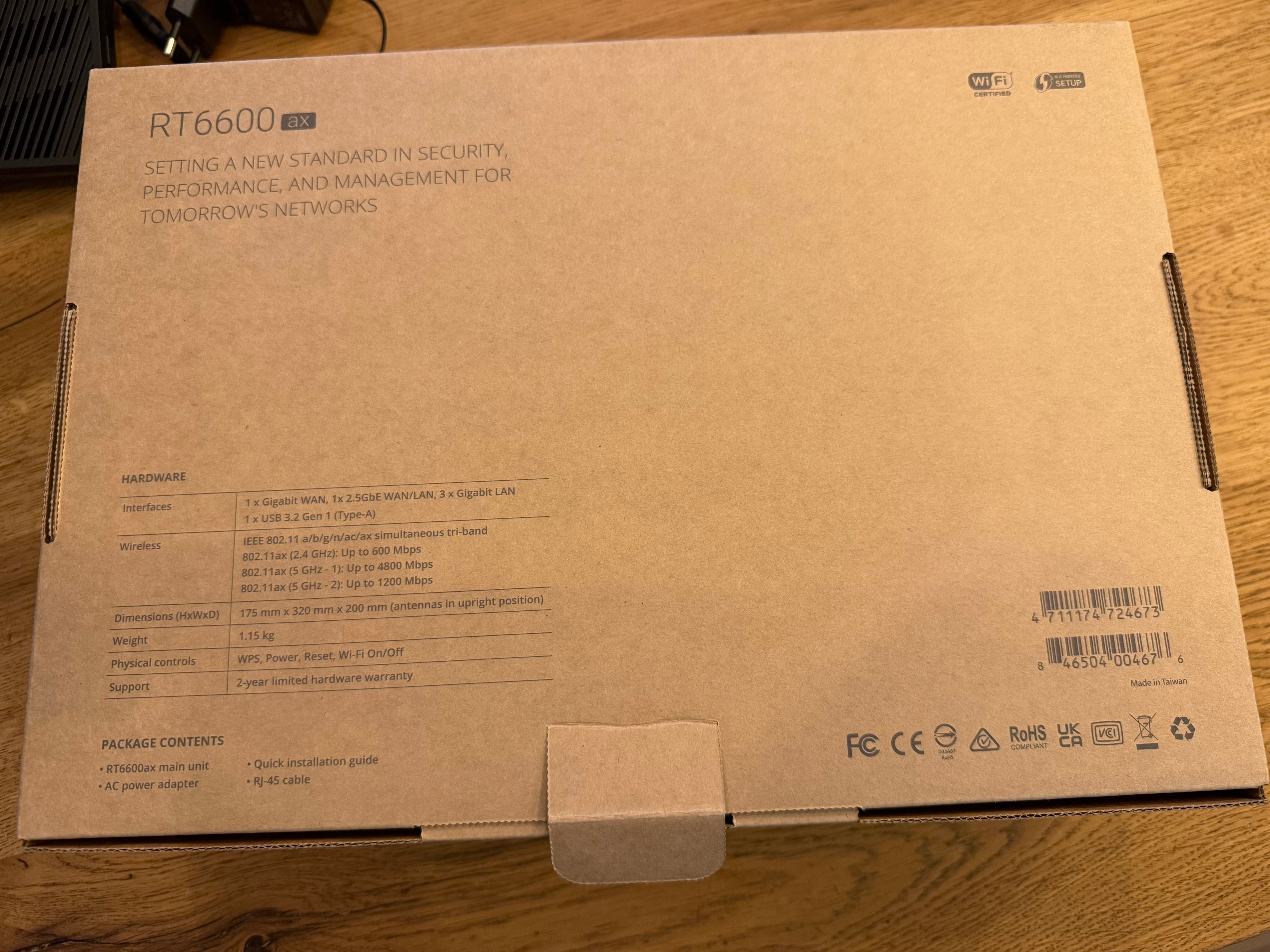 Router Synology RT6600 AX