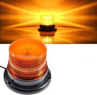 Lampa ostrzegawcza pomarańcz dioda LED 12V migające