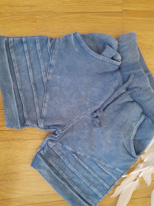 Spodenki szorty 7 8 lat 122 128 dekatyzowane na gumce