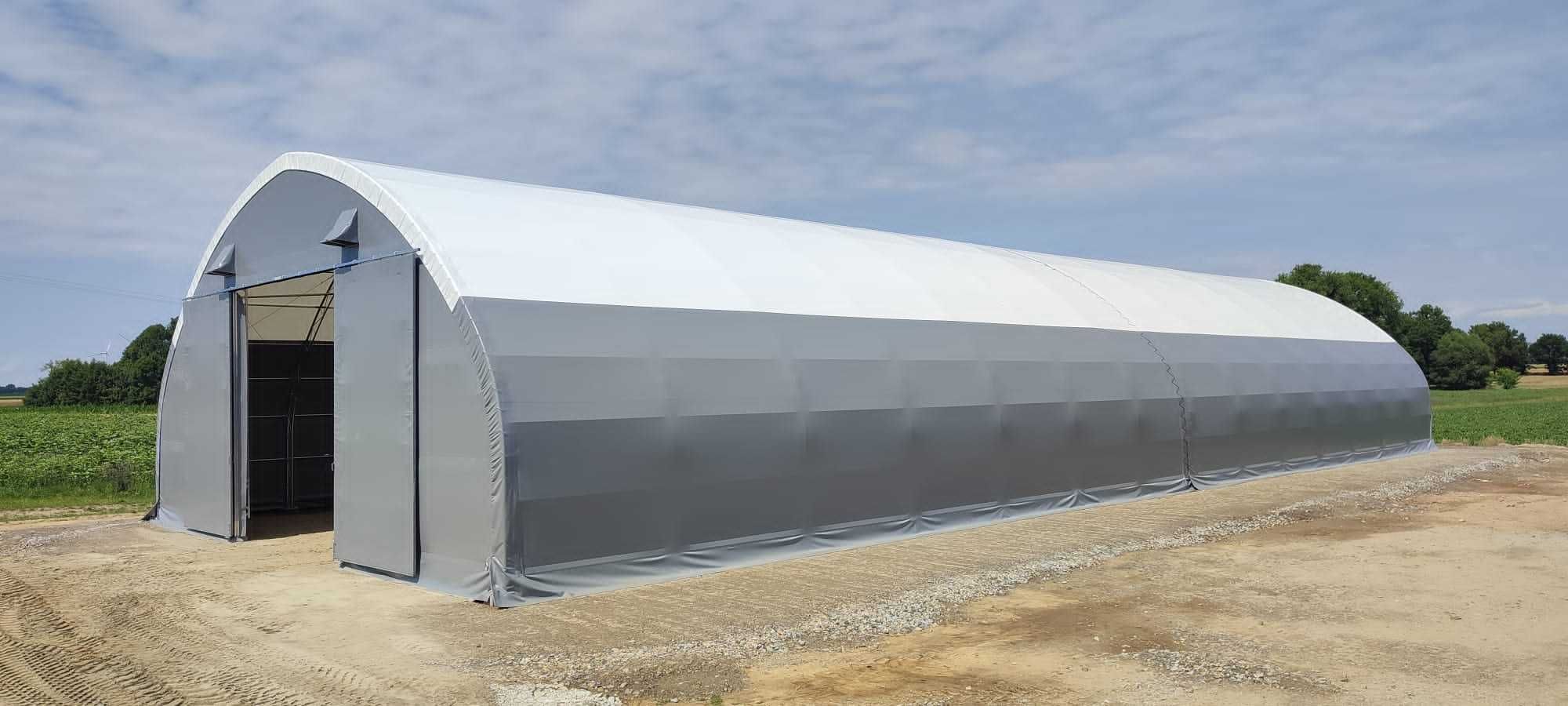 Oryginalne HaleNaBale.pl hala 13m x 21m