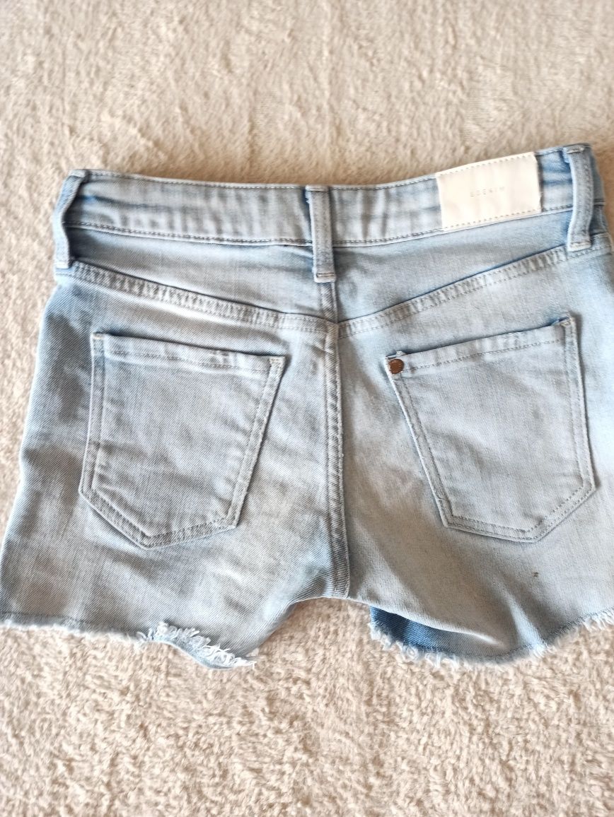 Spodenki jeansowe 128/7-8 lat H&M