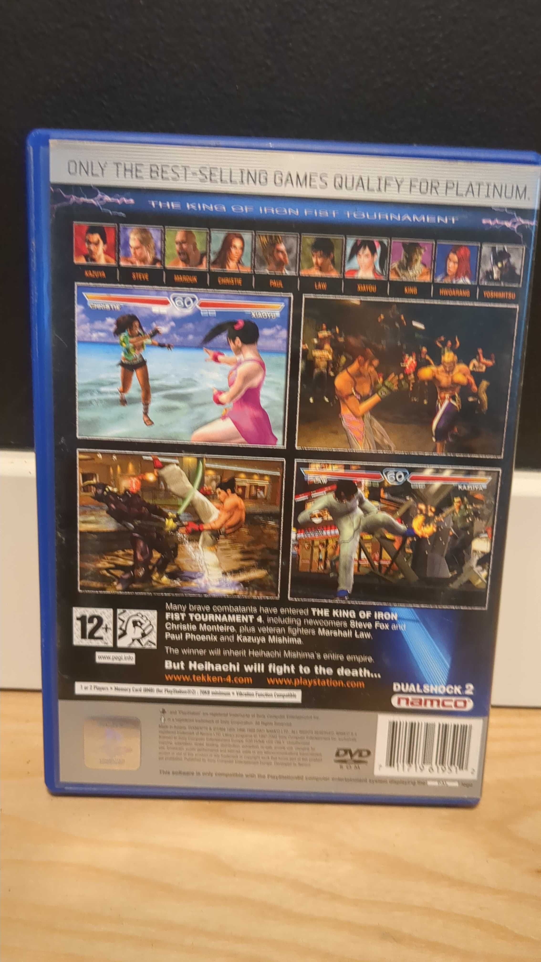 [PS2] Gra TEKKEN 4 Sony PlayStation 2