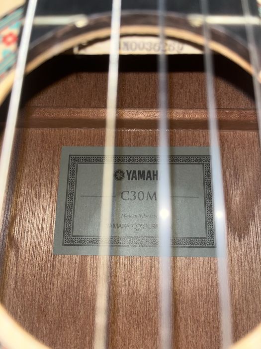 Guitarra classica yamaha C30M