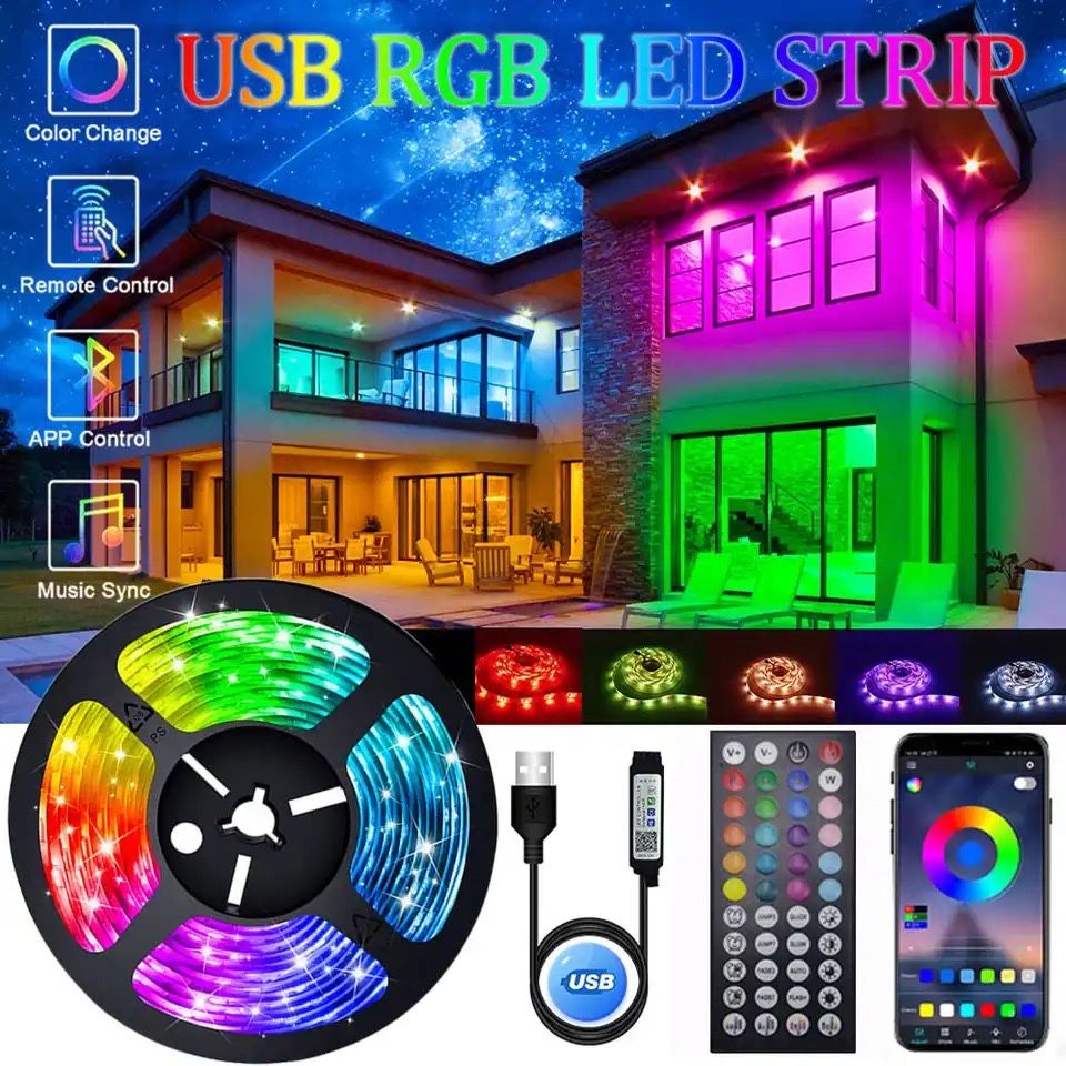 ‼️ЗНИЖКА‼️LED стрічка 20 метрів RGB