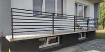 balustrada na balkon
