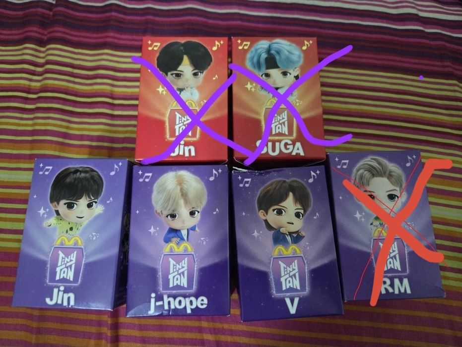 TinyTan & McDonald's  Preço Negociável