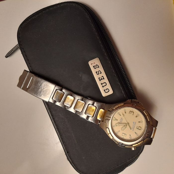 Relogio guess de homem na bolsa original