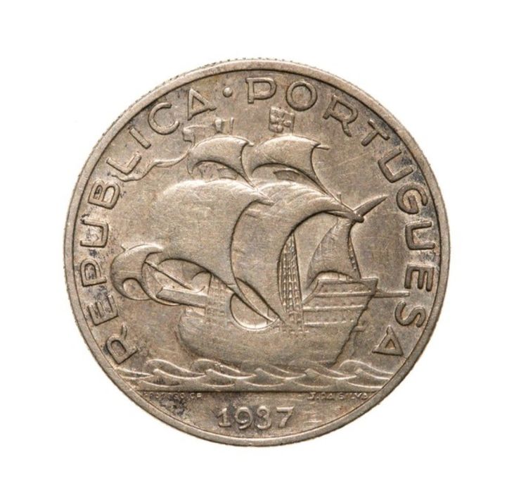 Moeda 5 escudo 1937