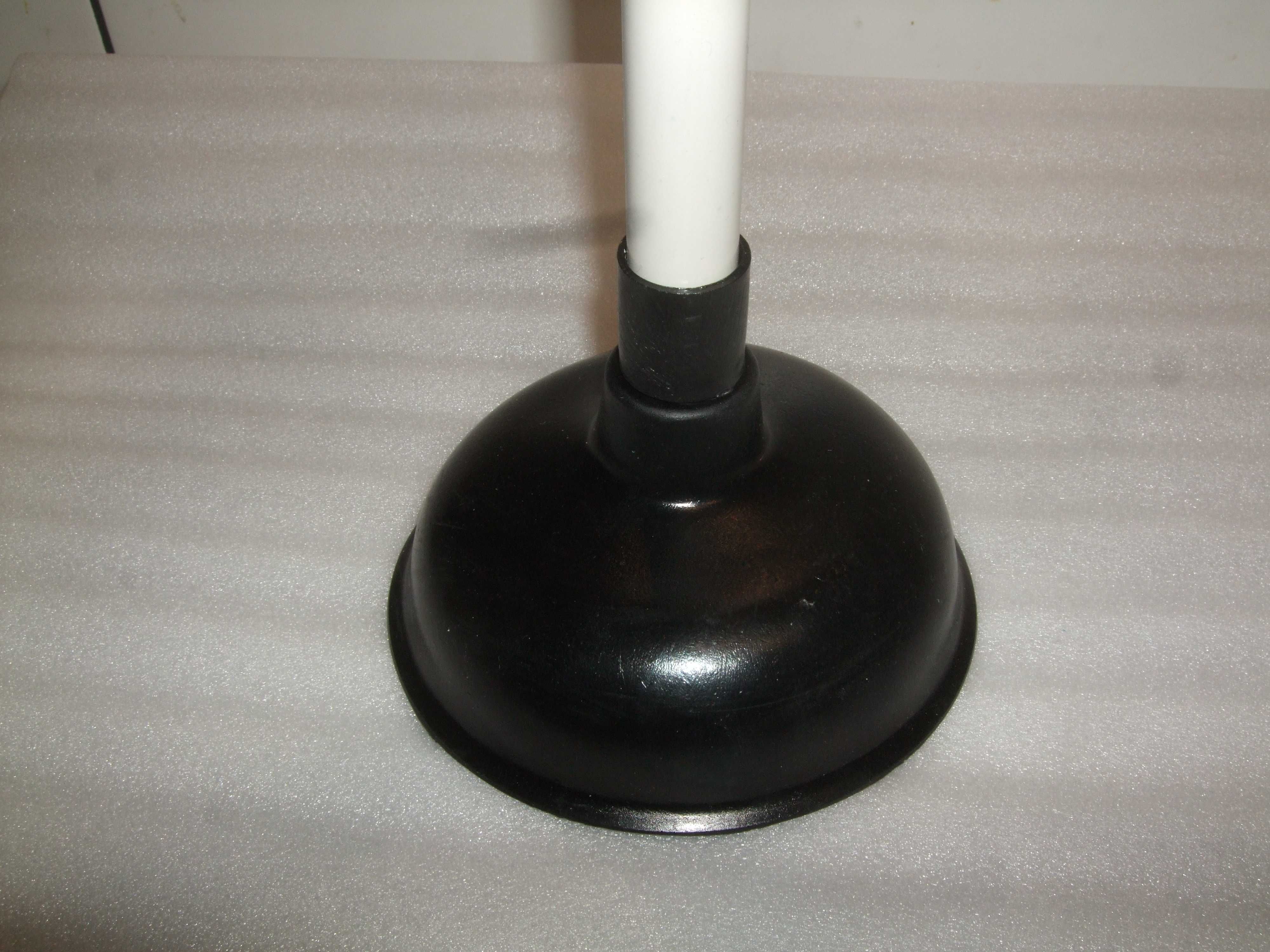 Przepychacz UDRAŻNIACZ Gumowy DO ZLEWU Rur WC Wanny. Duży 47cm SOLIDNY