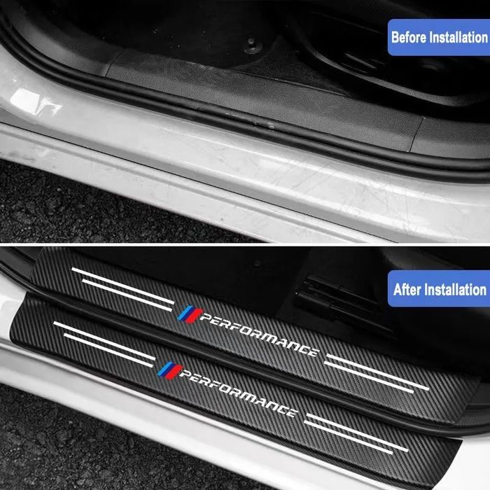 Protetor soleiras da porta bmw M performance  série 1 2 3 5 7
