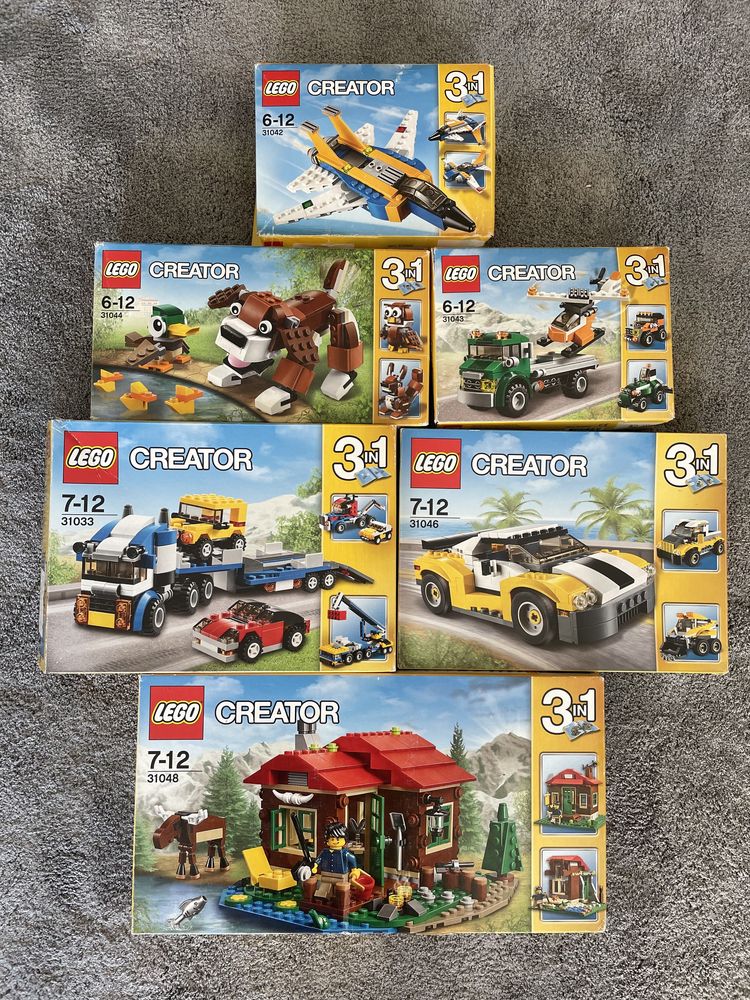 Vários Sets Lego (Creator)