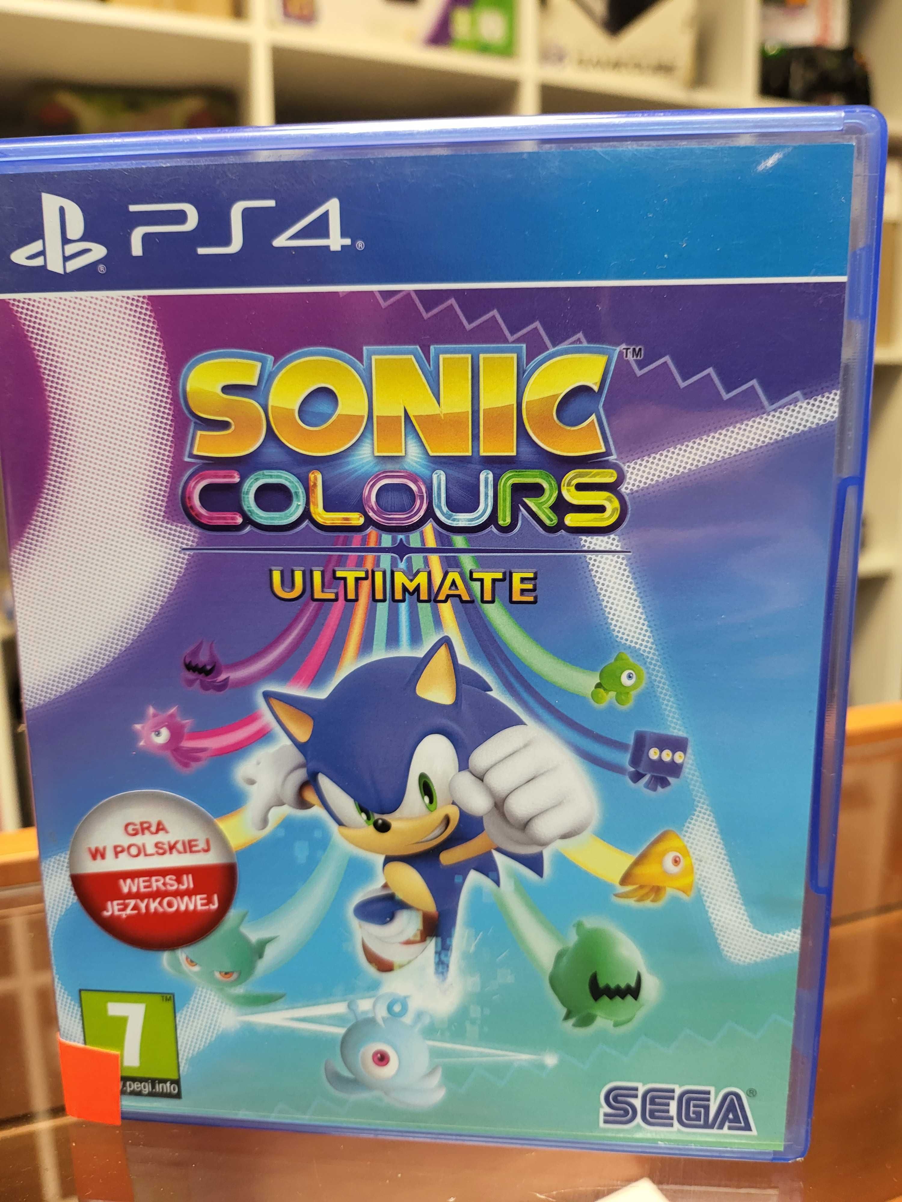 Sonic Colours Ultimate PS4 PS5 PL 2 Osoby Wymiana SklepRetroWWA
