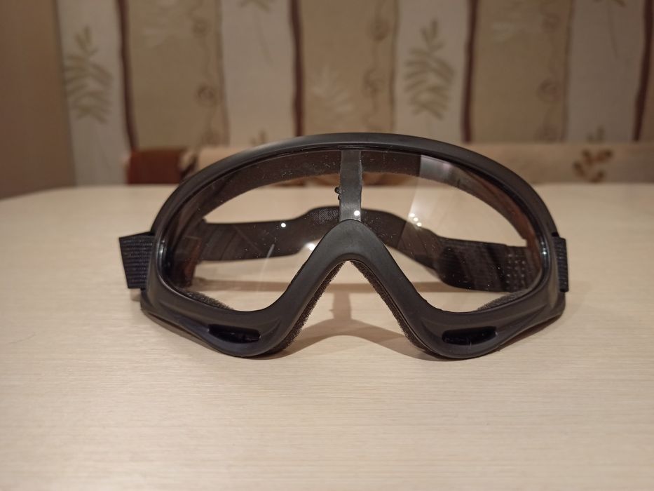 Защитные очки для велосипеда, против ветра, прозрачные