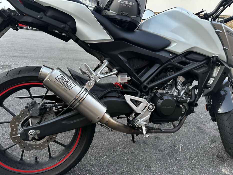 Liha escape completa original Honda CB125R