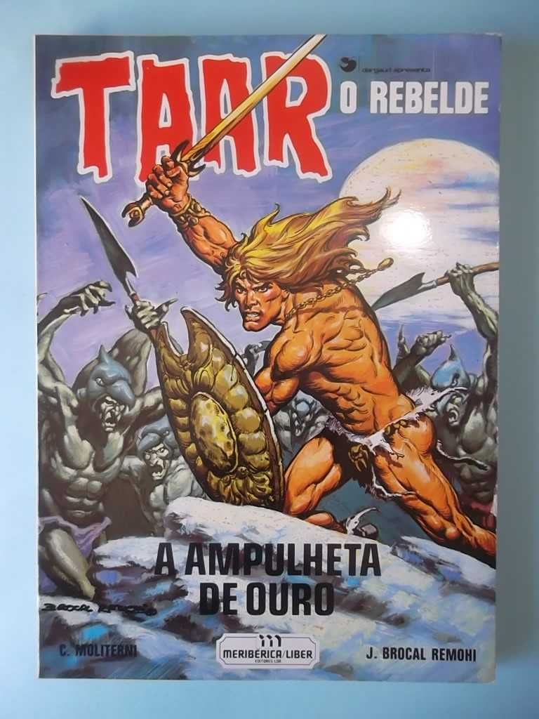 Álbuns de BD TAAR O REBELDE - Edição Meribérica.