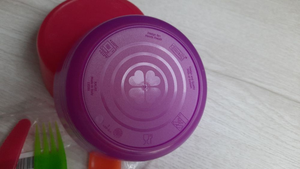 Nowe IKEA KALAS Sztućce plastikowe + Dwie Miseczki zestaw dla dziecka