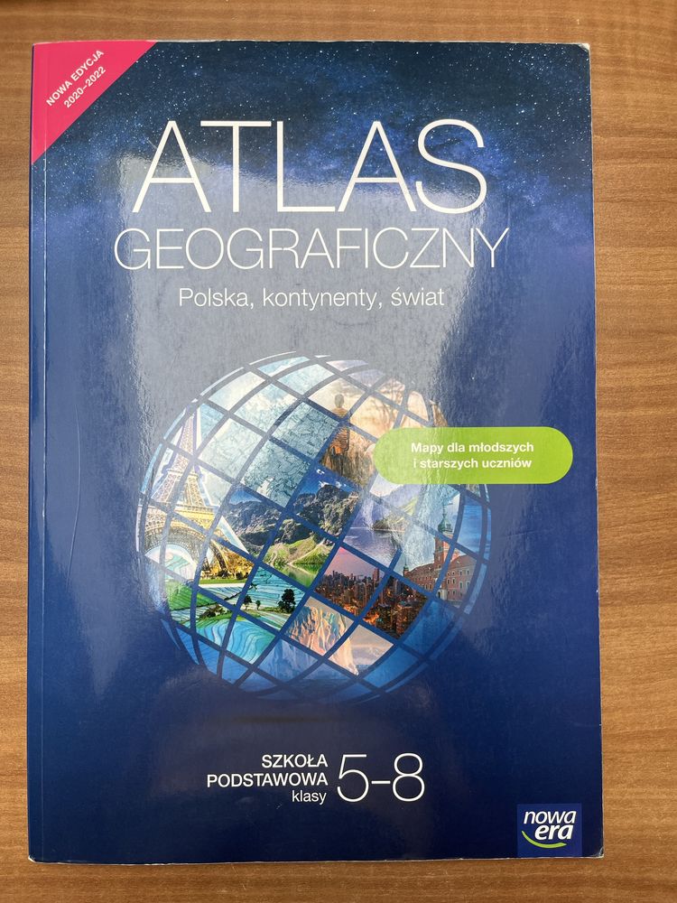 Atlas geograficzny 5-8, Nowa Era