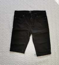 Nowe krótkie czarne spodenki jeansy River Island 34/34  L