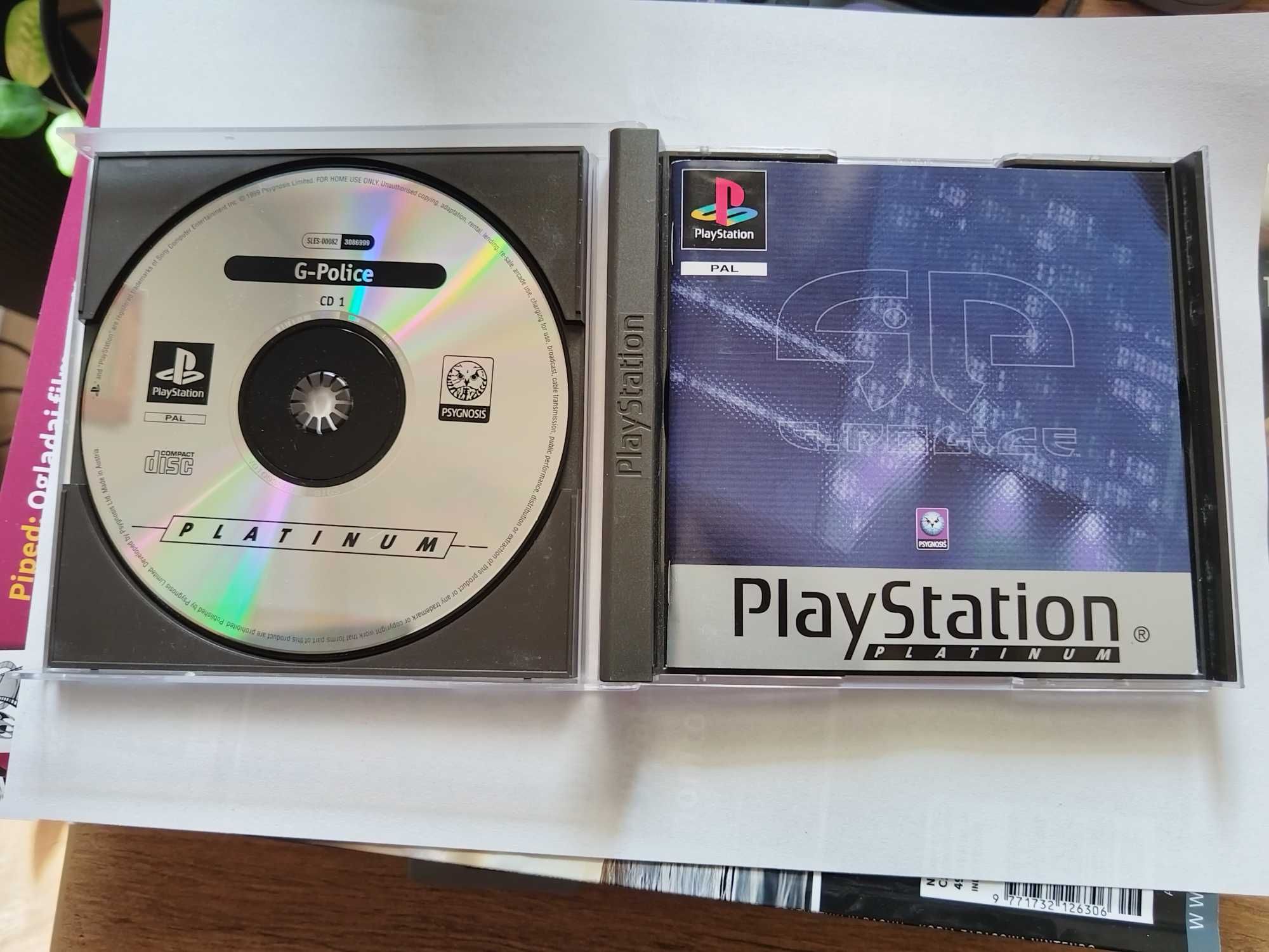 Gra G-Police na konsolę PSX, PS1, PSOne