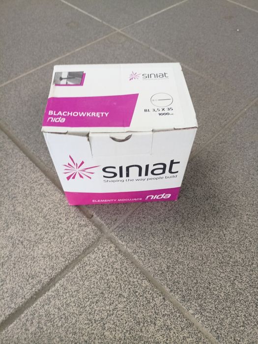 Wkręty Siniat 3,5x35 i 3,5x2,5